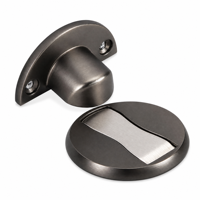 Loquet de porte moderne à fixation au sol, invisible, sans perçage, en alliage de zinc, magnétique, anti-collision, résistant au vent, à clipser
