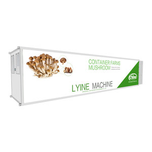 Conteneur d'agriculture hydroponique complet en acier inoxydable de 20 pieds 40HQ pour la culture de champignons, avec moteur et pompe - Product Image 1