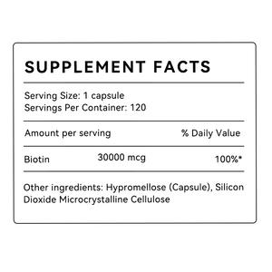 Oem Fabriek Bevorderen Private Label Haar Nagel Huid Capsules Mutil Vitamine Biotine Capsules Haargroei Capsules - Product Image 2