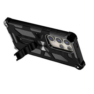 Étui d'armure hybride à double couche pour Samsung Galaxy S24 S23 S22 S21 S20 Ultra S10E <span class=keywords><strong>Plus</strong></span> + FE Kickstand Back Case - Product Image 5
