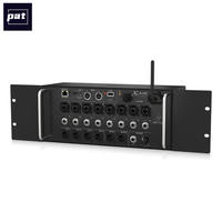 Console de mixage numérique Behringer XR16 à 16 entrées en métal pour iPad/Android avec 8 préamplis Midas programmables et 8 entrées ligne