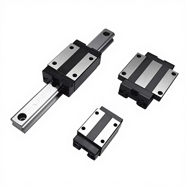 PMI Linear Guide Rail Block MSA20/25/30 PLC Integrated Square Flanged Bearing Large Permissible Load for CNC Engraving Machine