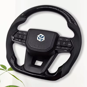 Volante de Fibra de Carbono de Alta Calidad para Toyota Hilux <span class=keywords><strong>Vigo</strong></span> Revo 2012-2021 / Conjunto de Volante para Land Cruiser Serie F70 - Product Image 1