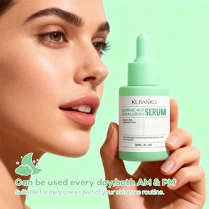 Siero all'Acido Azelaico OEM 10% con Acido Ialuronico, Lenisce il Rossore, Calma la Pelle Sensibile, Uso Quotidiano per Bilanciare il Tono, Etichetta Privata - Product Image 2