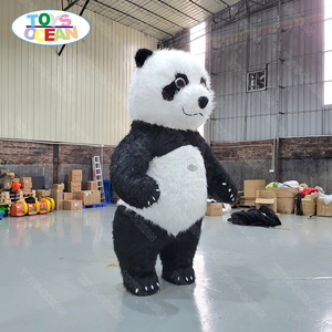 Prezzo all'ingrosso di fabbrica furries costumi adulto peluche cartone animato animale mascotte <span class=keywords><strong>Costume</strong></span> orso polare e panda gorilla - Product Image 2