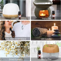 Vente en gros d'huiles de parfum en bouteille personnalisées parfum concentré arôme pur désodorisant diffuseur d'huiles essentielles