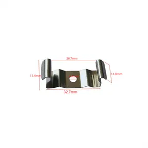 Yuanwangxing high quality 0.5mm thickness T8 Clips Bracket Hanger for LED Light Tube