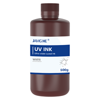 Tinta UV Jamg He CMYKWV Warna Cerah Kompatibel dengan Print Head Epson, Ricoh