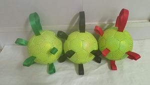 Pelotas para perros, juguetes de fútbol con correas, regalos de cumpleaños para cachorros, juguete de agua para perros, pelotas de pastoreo duraderas para perros pequeños y medianos - Product Image 5