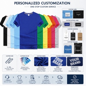 Camiseta de Manga Corta para Hombre, Tejido de Seda de Hielo, Logotipo Personalizado al por Mayor, Transpirable, de Secado Rápido, Cuello Redondo, Suave, para Verano - Product Image 5