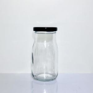 Bouteilles et tasses en verre super flint résistant à la chaleur avec bouchon en liège pour thé au lait, jus, lait frais, lait <span class=keywords><strong>de</strong></span> <span class=keywords><strong>soja</strong></span> et yaourt - Product Image 1