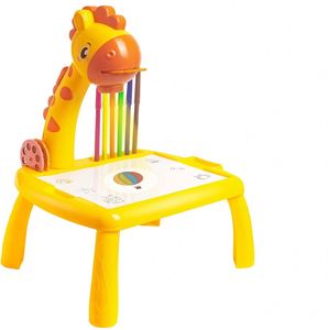 Nouvelle conception de table d'activités éducatives pour enfants, jouets d'apprentissage, tableau de peinture artistique, projecteur de dessin pour enfants - Product Image 1