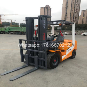 Montacargas Usado Japonés TCM 30 de 3 Toneladas, Camión Elevador de Palés para Almacén y Contenedores, Modelo FD30, Precio de Venta - Product Image 6