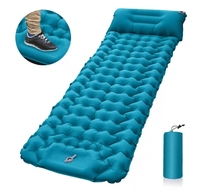 Coussin de couchage extérieur Camping matelas gonflable avec oreillers tapis de voyage lit pliant coussin d'air ultraléger randonnée Trekking