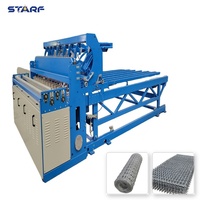 Otomatik Rulo Tel Örgü Kaynak Makinesi 72 Saat Test Edilmiş 3-6mm Tel 2500mm PLC Kurulum Videolu 1 Yıl Garantili STARF