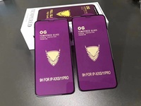 Nouveau Style de haute qualité Premium 9H 3D grand incurvé 0.4MM OG or armure verre trempé protecteur d'écran pour IPhone 13 Pro Max