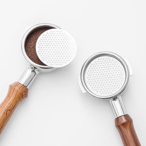 51MM 54mm 58.35mm 0.7mm de grosor Acero inoxidable 304 Doble capa de metal Reutilizable para portafiltro de café espresso - Product Image 4