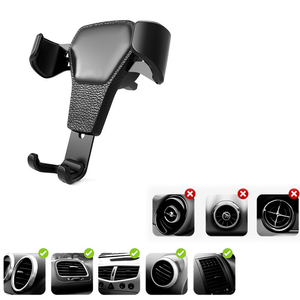 Soporte Universal de gravedad para teléfono móvil de coche, Clip de montaje para ventilación de aire, para Smartphone, iPhone 14 Y <span class=keywords><strong>Samsung</strong></span> - Product Image 5