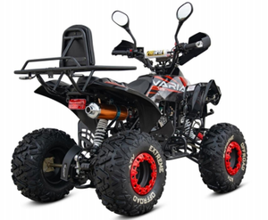 Quad à essence 4 temps 125cc pour jeunes, cylindre en aluminium, refroidissement par air, démarrage électrique, frein à disque - Product Image 4