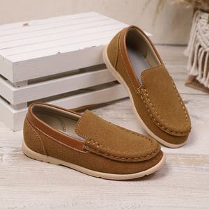 Chaussures d'École Décontractées Confortables à Semelle Souple, Style Britannique Légères pour Garçons, Chaussures de Sport et Décontractées Écologiques Recyclées - Product Image 2