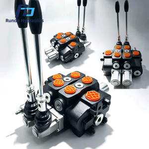 Nueva Válvula de Control Direccional Hidráulica Manual Compatible con Runde, Reemplaza a Walvoil/Hydrocontrol SD8 Tipo 2, con Regulación de Flujo - Product Image 4