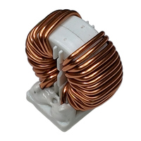 Bobine de suppression de mode commun toroïdale verticale à courant élevé avec base en cuivre épais pour chargeur rapide SMPS industriel