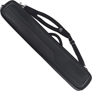 Estuche Profesional Impermeable para Taco de Billar con Capacidad para 4 Tacos y 5 Flechas, con Correas Dobles para el Hombro, para Taco de Billar de 1/2, Muestra Gratuita - Product Image 1