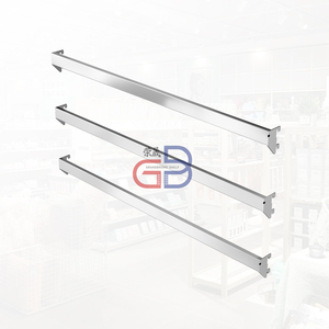 Ống vuông chùm Dày Kim Loại hiển thị móc cho cửa hàng Kệ slatwall móc - Product Image 3