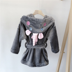 <span class=keywords><strong>Amazon</strong></span> estilo caliente 2020 lindo de dibujos animados de animales de forma suave y cómodo bebé Albornoz - Product Image 2