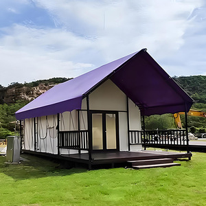 Carpa Ecológica para Glamping, de Una Habitación, Impermeable para las Cuatro Estaciones, de Tela Oxford, Alojamiento para Campamento al Aire Libre - Product Image 1