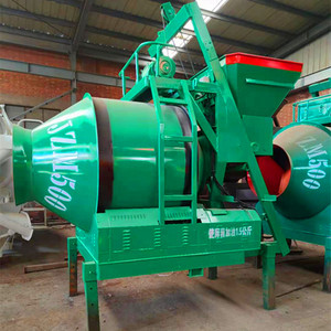 เครื่องผสมคอนกรีต JZM750 แบบดรัมเสริมเหล็ก 750 ลิตร สำหรับงานก่อสร้าง - Product Image 2