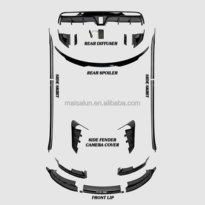 Nouveaux produits : Kit carrosserie style ABS Battle Edition pour <span class=keywords><strong>Tesla</strong></span> Model <span class=keywords><strong>3</strong></span> 2024+ – Pare-chocs avant, lèvre avant, diffuseur arrière, accessoires automobiles - Product Image 5