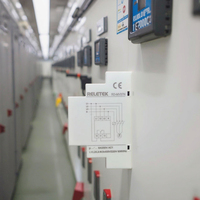 Relais de surveillance de tension miniature triphasé RELETEK monté sur rail DIN, protection de phase et module de relais de tension