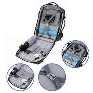 Custom Leisure Smell Proof Waterproof Nylon Business <b>Laptop</b> Back Pack School <b>Backpack</b> <b>Laptop</b> <b>Backpack</b> - Product Image 3