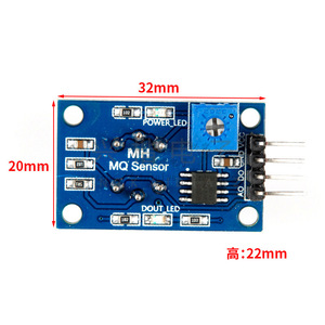 Módulo de sensor de gas propano MQ-6, detección de alta sensibilidad para la monitorización de gases - Product Image 4