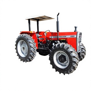 รถแทรกเตอร์มือสอง Massey Ferguson 290 สีแดง ขับเคลื่อน 4 ล้อ 70 แรงม้า เกียร์ธรรมดา พร้อมหลังคา เครื่องยนต์ดีเซล - Product Image 4