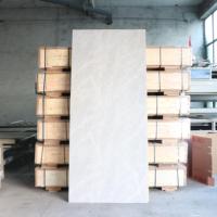 Vente directe d'usine haute brillance imperméable à l'eau flexible feuille de marbre panneau mural en PVC pour la décoration d'hôtel