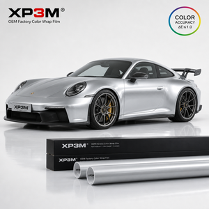 Film de protection de voiture XP3M Liquid Metal Star Silver, vinyle TPU brillant effet métal liquide, 7,5 mil, auto-réparant, anti-rayures, anti-jaunissement - Product Image 4