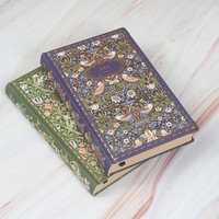 Cahier de notes en papier kraft vintage à couverture rigide 365 jours épaissi