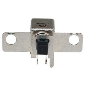 PS-22F26 <strong>Pushbutton</strong> <strong>Switch</strong> 2P2T with Lock or Non-lock with Solder Wire Terminal and 2 Screw Fixing Holes - Product Image 5
