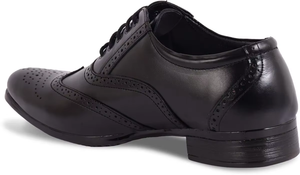 Chaussures Homme Noires en Cuir Véritable à Enfiler, Légères, Style Décontracté et Habillé, Coupe Classique, Confortables pour le Bureau, les Affaires et le Quotidien - Product Image 3