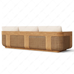 Ferly Op Maat Gemaakte Moderne Massief Teakhouten Tuinmeubilair Hot Sale Lounge Stoel Set Voor Tuin Woonkamer Patio Park Rotan - Product Image 4