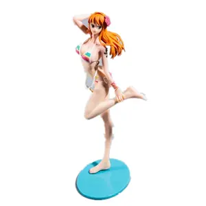 Populaire anime une pièce Nami dessin animé personnage modèle jouet Sexy maillot de bain Anime PVC Figure