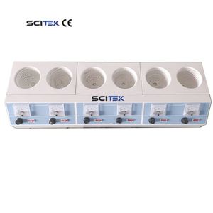 SCITEK 100/ 250/500/1000ml manteau chauffant à commande électronique multi-rangées manteau chauffant maximum de 380 °C pour laboratoire - Product Image 1