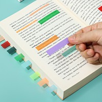 Panneau de cartes flexible étanche diviseur d'étiquettes transparent personnalisé note adhésive en plastique personnalisé