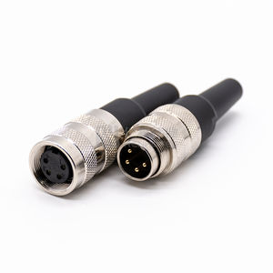 Conector de Cable impermeable M8 M12 M16, macho y hembra, 4 pines, IP67/IP68 - Product Image 3