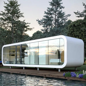 تصميم حديث منازل جاهزة وحدات غرفة معيشة كبسولة حديقة منازل حاويات معيشة كبائن أبل - Product Image 2