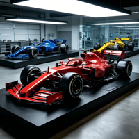 Modèle de voiture de course de Formule 1 à l'échelle 1:1, 5,7 m, en fibre de verre, pour musée automobile et exposition de voitures