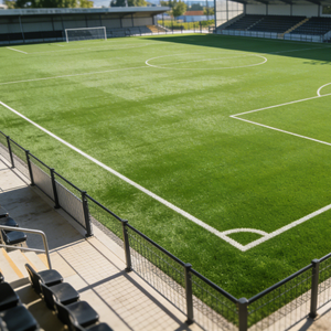 Gazon artificiel écologique vert sans remplissage de 30 mm, haute densité, idéal <span class=keywords><strong>pour</strong></span> les terrains de football et la conception d'aménagements paysagers - Product Image 4