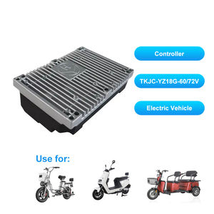 Venta al por mayor de fábrica Integrado 48V 60V 55A Controlador de motor sin escobillas DC Scooter eléctrico Controlador de velocidad - Product Image 1